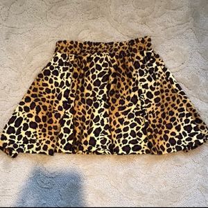 Cheetah skirt